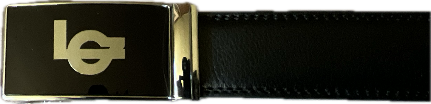 Classic L Geezus logo belt